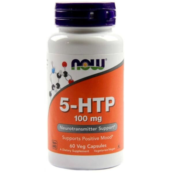 5 HTP 100mg Now Foods 60 cápsulas