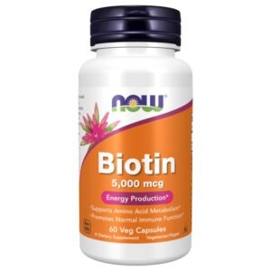 Biotin 5.000mcg (60caps) - Now Foods